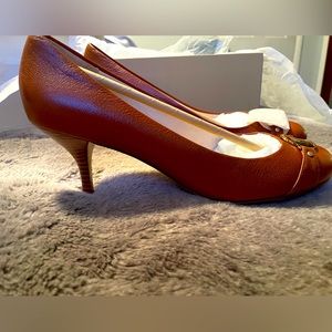 Michael Kors Leather Pumps, Size 9